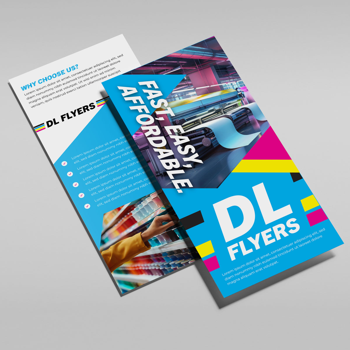 DL Flyer Printing - Fast Easy Affordable | Print Online