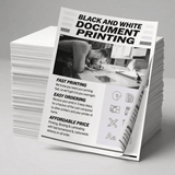 A4 Black & White Print