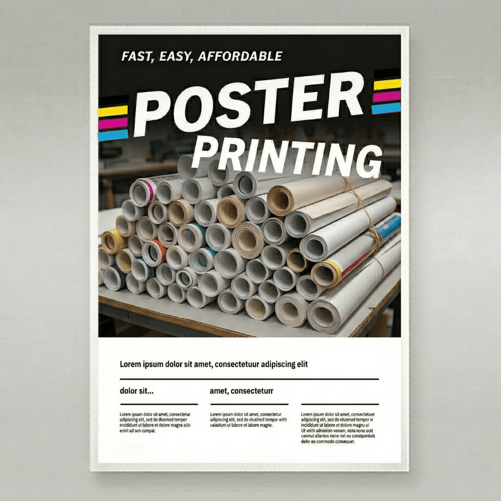 A0, A1, A2 Online Poster Printing Services | Print Online